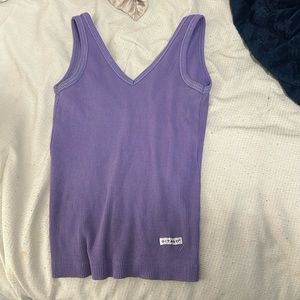 Purple tank top size M